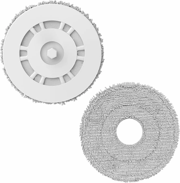 Leckë rrotulluese (mop) për robot fshesë, Dreame, RMP8, për L10s Ultra/L10 Ultra/L10 Prime/L10s Prime/L20 Ultra/L10s Ultra HT/L10s Ultra Pro/L10s Pro, set 4 copë, gri