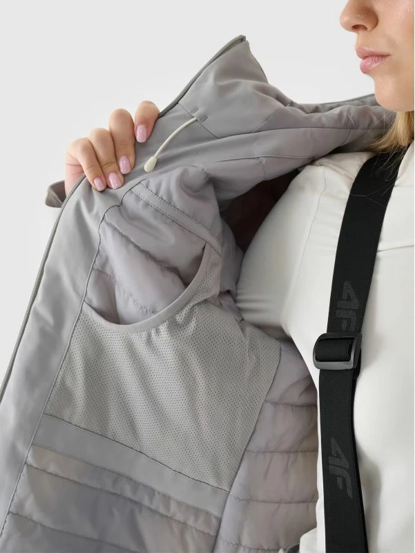 Jakne skijimi për femra 4f, e kaltër