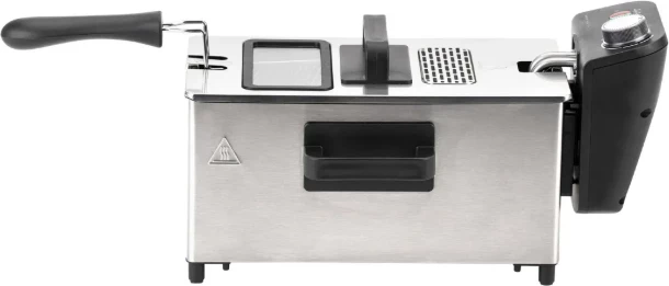 Fritezë elektrike JATA JEFR1680 3L 2000W me filtër, e argjendtë