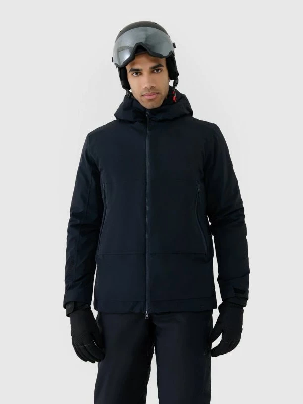 Jakne ski për meshkuj 4f, e zezë