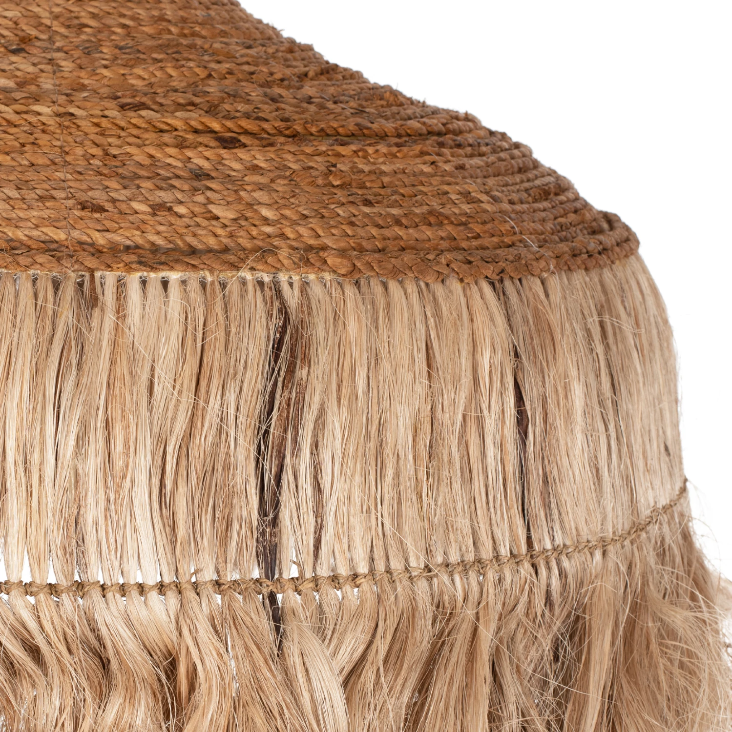 Llambë tavani me thekë, ngjyrë natyrale, 80x80x70H cm, FH7755