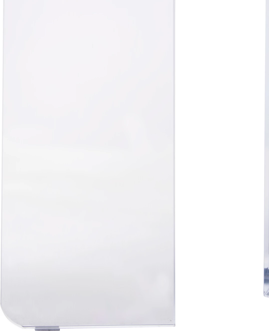 Tavolinë kafeje ACRYCON FH9780.01 MDF me sipërfaqe që nuk përthith ujë, këmbë akrilike Φ64x51H cm