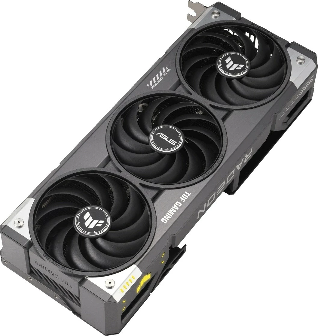 Kartë grafike, Asus TUF Gaming RX 9070 XT OC (TUF-RX9070XT-O16G-GAMING), 16GB GDDR6 256-bit, PCIe 5.0, 3x DisplayPort + HDMI