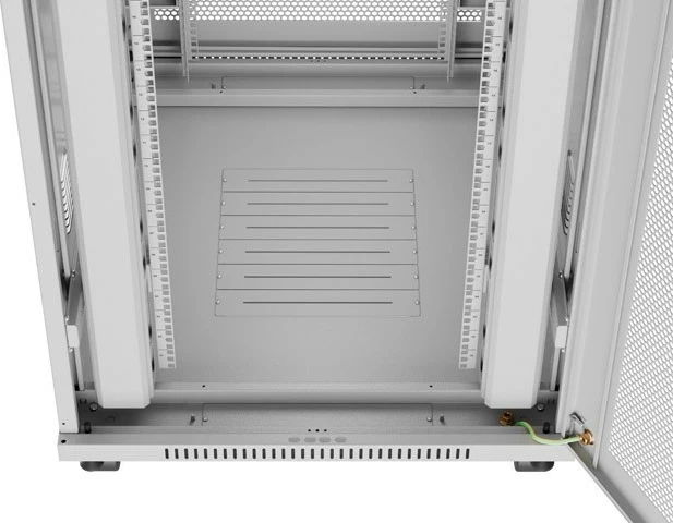 Kasë rack LANBERG Szafy RACK 27U 19" 800x1000mm, LCD, gri
