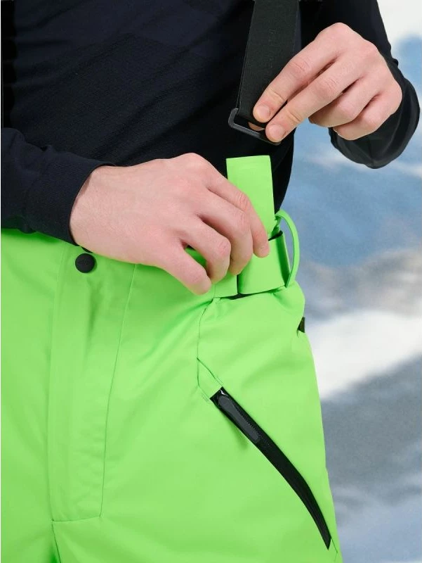 Pantallona skijimi për meshkuj 4f, të zeza