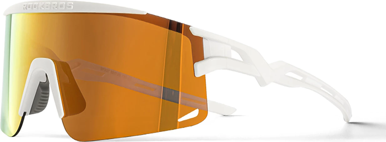 Syze sportive Rockbros 14110023004 me lente të polarizuara, insert korrigjues, të bardha
