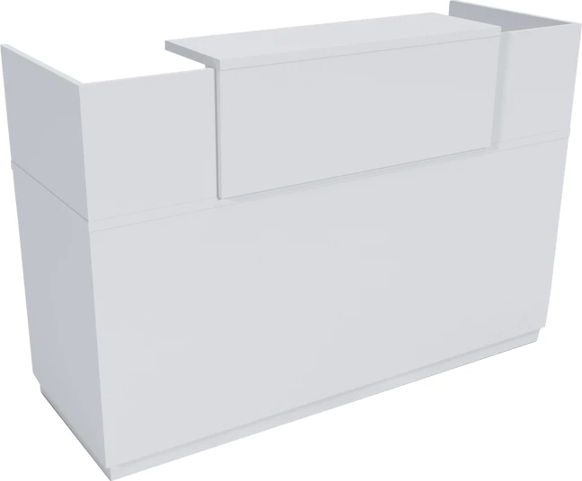 Recepsion Lotus, ngjyrë e bardhë, 140x70x110cm