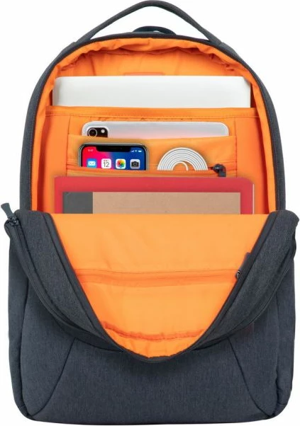 Çantë shpine për laptop RIVACASE 7761, 15.6\" + xhep për tablet 10.5\", gri e errët