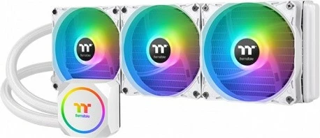 Kasë ftohje uji Thermaltake TH360 ARGB Snow Edition, 3x120mm, bardhë