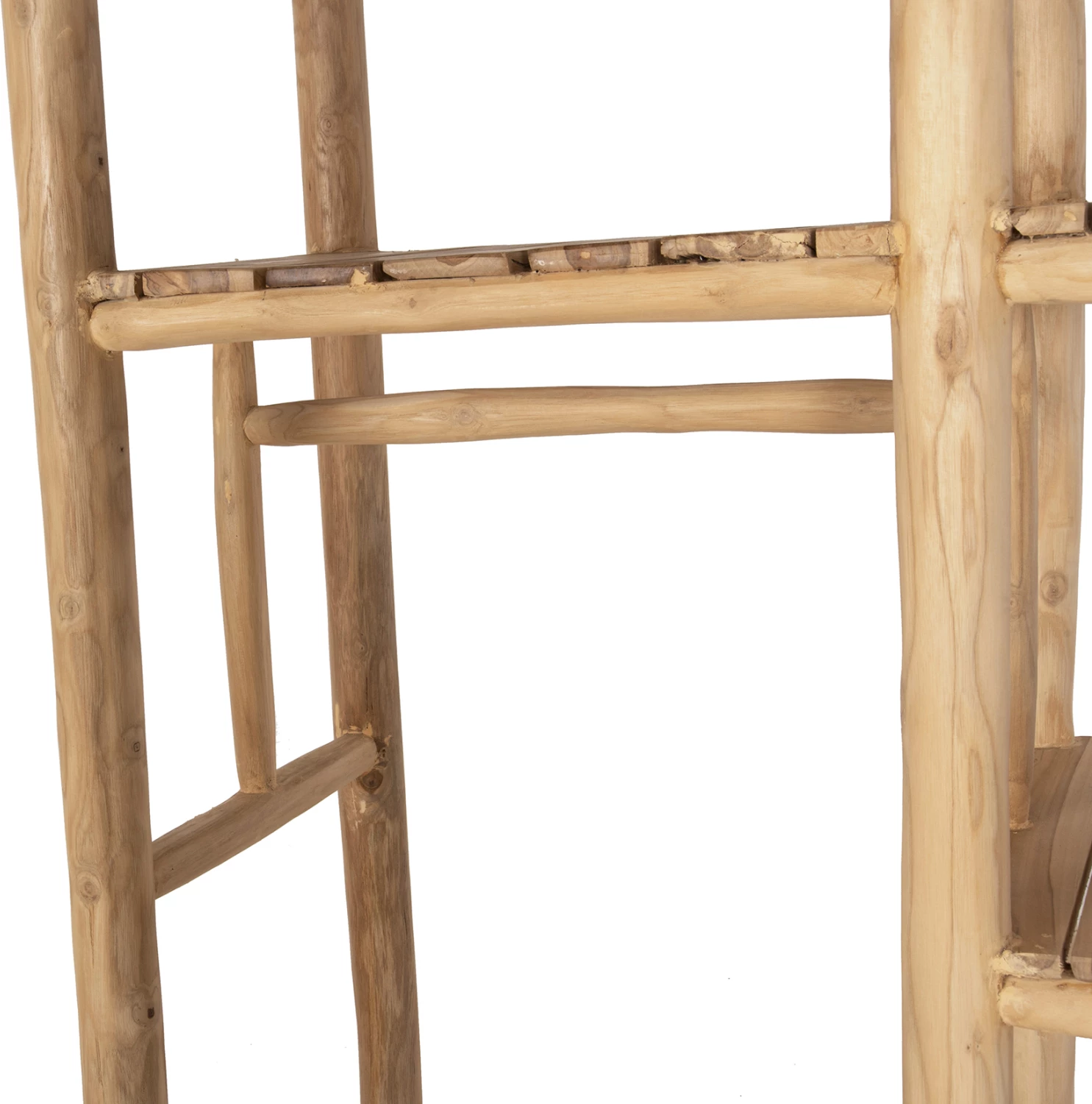 Raft hyrje BALEN FH9550 dru TEAK ngjyrë natyrale 120x50x180H cm