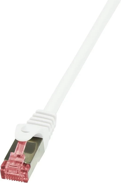 Kabllo patchcord LogiLink, RJ-45 S/FTP,15.0m, e bardhë