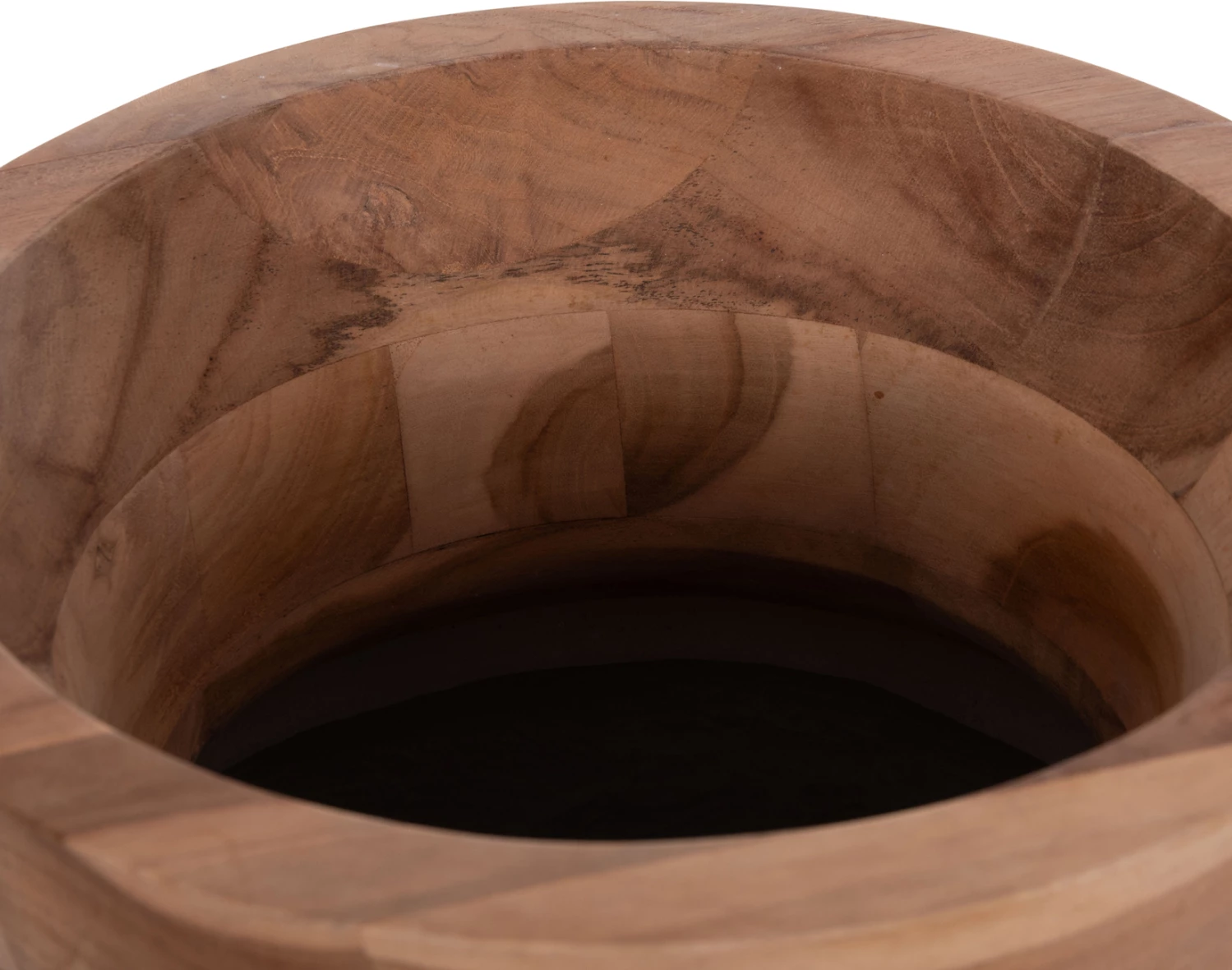 Vazo dekorative për dysheme, LINTER FH4662.03S, fibër-cement, ngjyrë gri, dru tik, 34x60cm