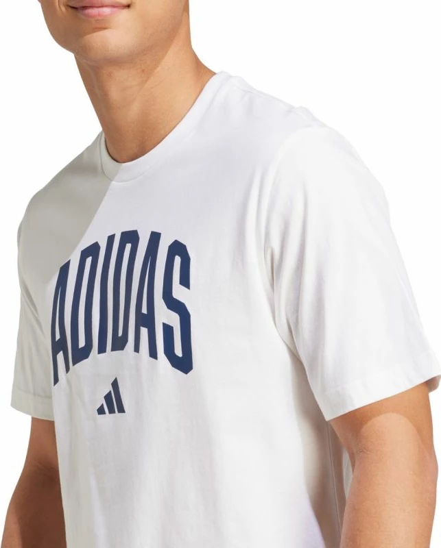 Maicë për meshkuj adidas, e bardhë