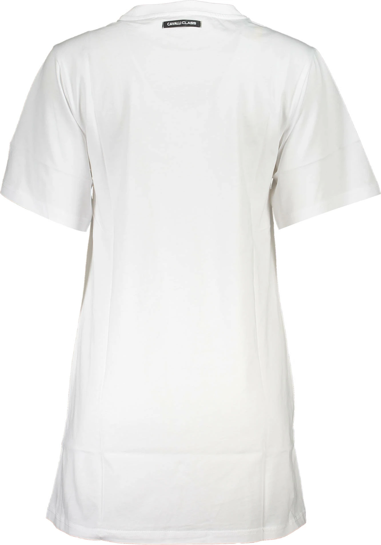 Fustan i shkurtë Cavalli Class femra i bardhë