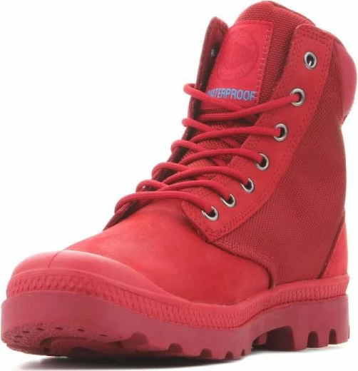 Çizme Palladium për femra, të kuqe