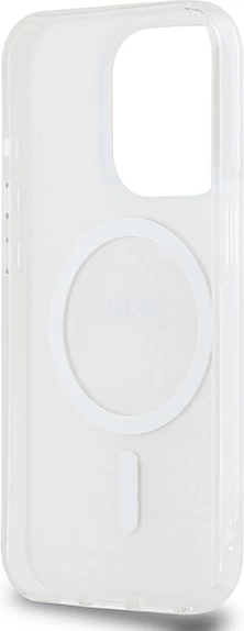 Mbështjellës DKNY IML Mono & Stripe MagSafe për iPhone 13 Pro / 13, Rozë