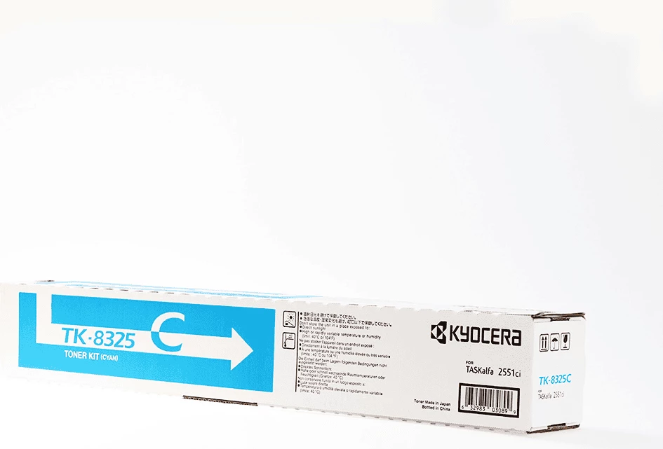 Toner, Kyocera, TK-8325C 1T02NPCNL0, rendiment 12000 faqe, Standard, cyan