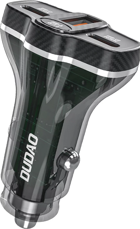 Karikues veture Dudao R78, 78W, 2xUSB-A QC, USB-C PD, i zi