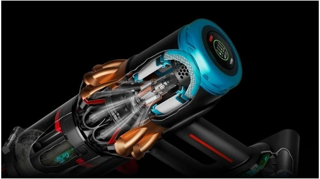 Fshesë pa kabllo Dyson V16 Piston Animal WE, 1.3L, 70min, HEPA, e zezë/më bakër