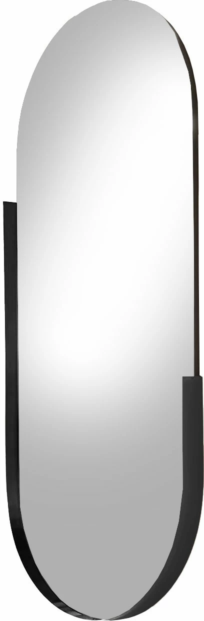 Pasqyrë ART, kornizë alumini e zezë, 50x115cm