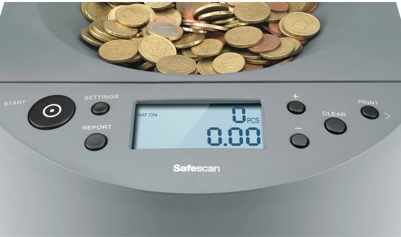 Makineri numërimi dhe selektimi monedhash Yakimasport Safescan 1450, gri