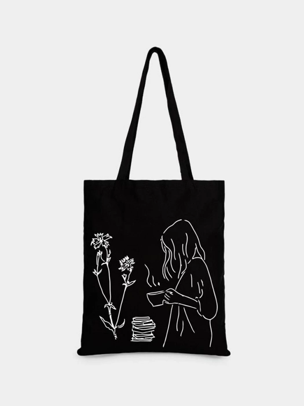 Çantë tote Zoozie Bags, 0198, e zezë