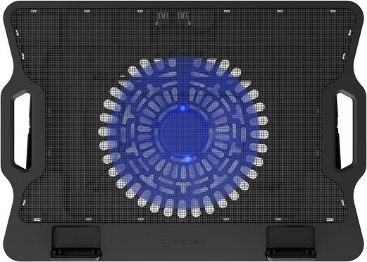 Cooling pad Natec Dipper 2, për laptop 12.1-17.3 inç, 2 USB, LED, e zezë