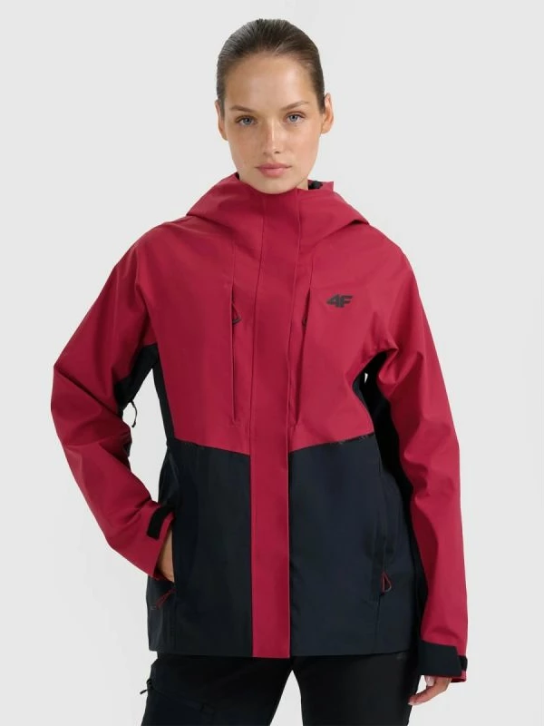 Jakne trekking për femra 4f, e zezë