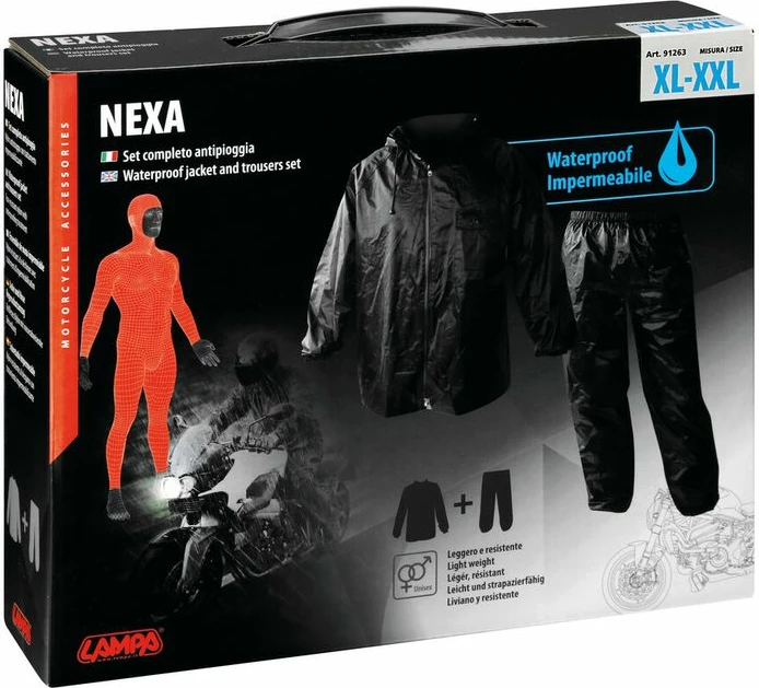 Xhakete Dhe Pantollona Waterproof Xl, Xxl