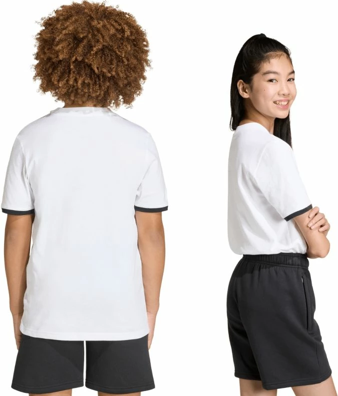 Maicë për fëmijë adidas, e bardhë