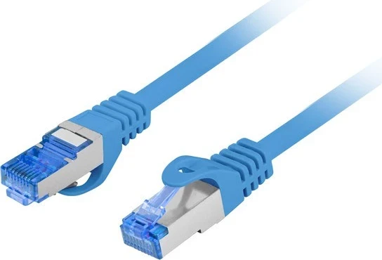 Patchcord Cat.6A S/FTP LSZH CCA 20m Blu, LANBERG