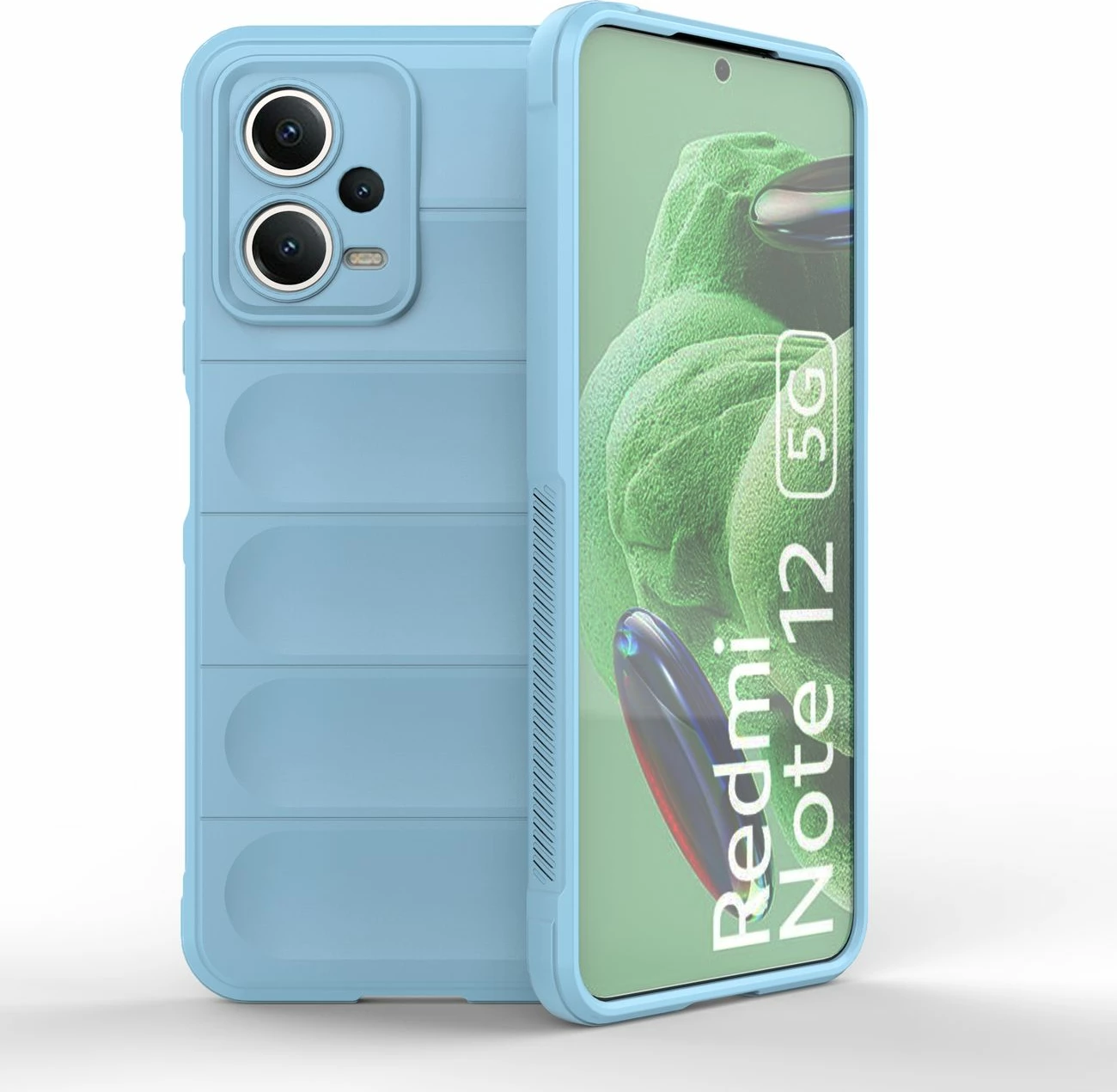 Mbështjellës Hurtel Magic Shield Case për Xiaomi Redmi Note 12 5G / Poco X5 5G, kaltër e çelët