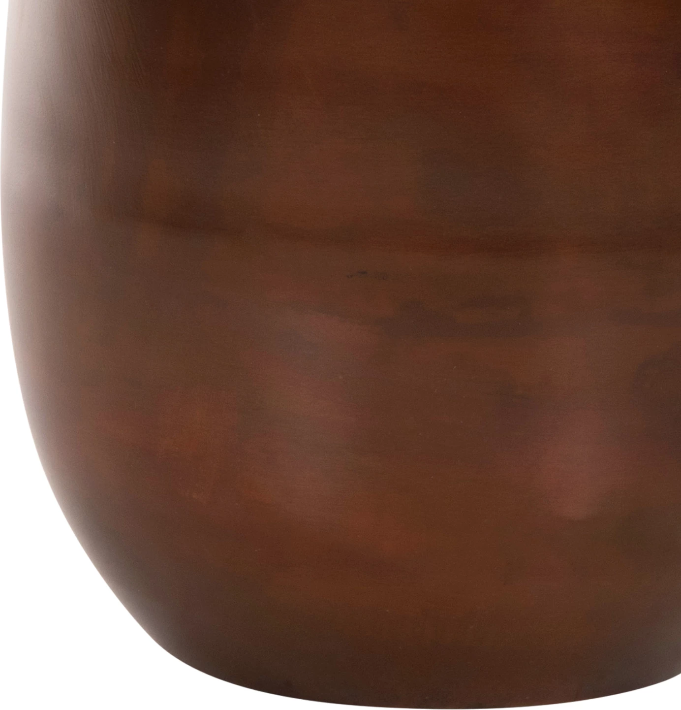 Tavolina anësore 2 copë REGEN FH9666 metal në ngjyrë bakri me sipërfaqe qelqi Φ44 & Φ40 cm