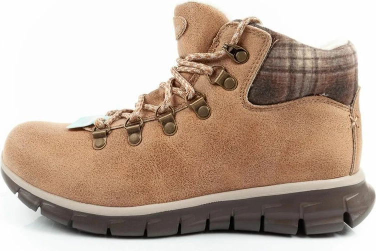 Çizme dimri Skechers për femra, kafe