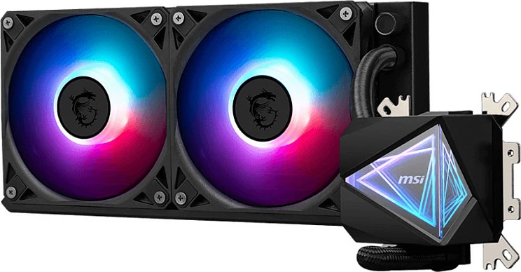Ftohës uji all-in-one MSI MAG Coreliquid I240, 2x12cm, RGB, zi