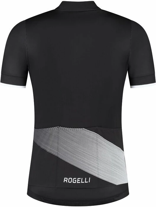 Maicë çiklizmi Rogelli për meshkuj, e zezë