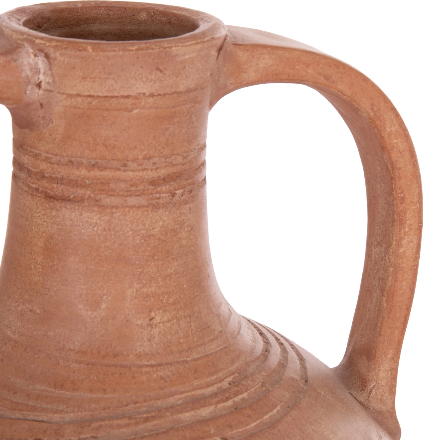 Vazo dekorative (amfora), terrakotë natyrale, FEAX FH4676.08L, 35x35x58cm