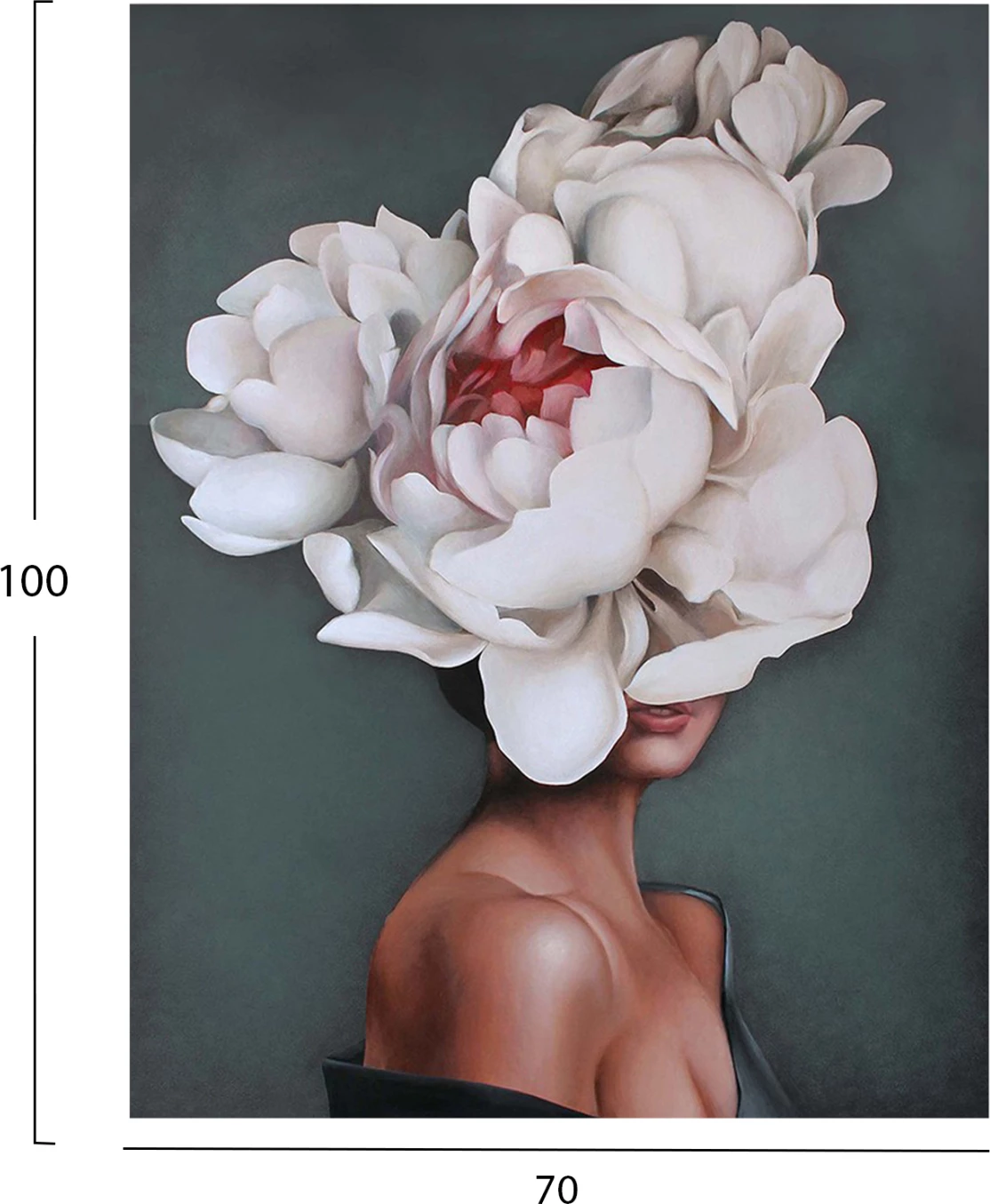 Pikturë muri GOBI FH4769, kanavacë e printuar, 70x3x100cm