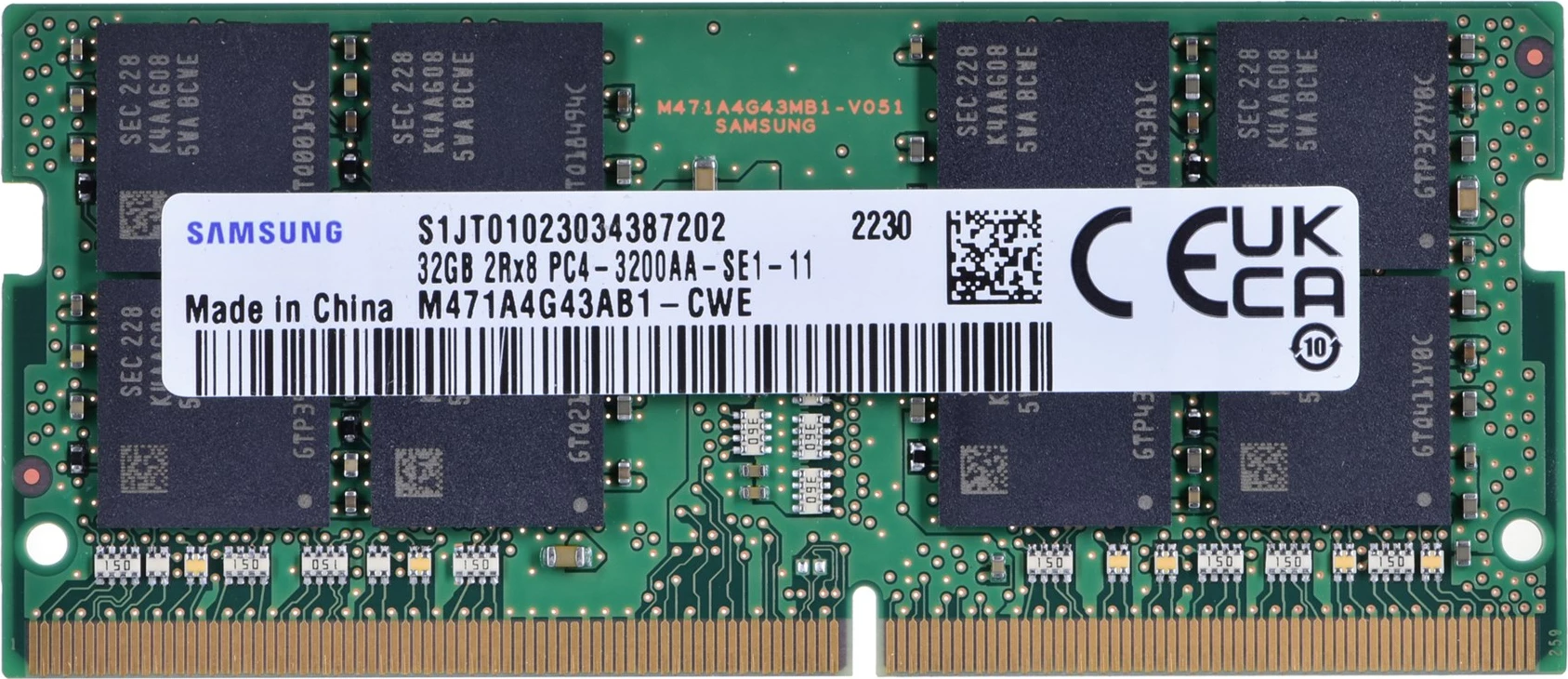RAM Memorie Samsung  M471A4G43AB1-CWE, 32GB, DDR4