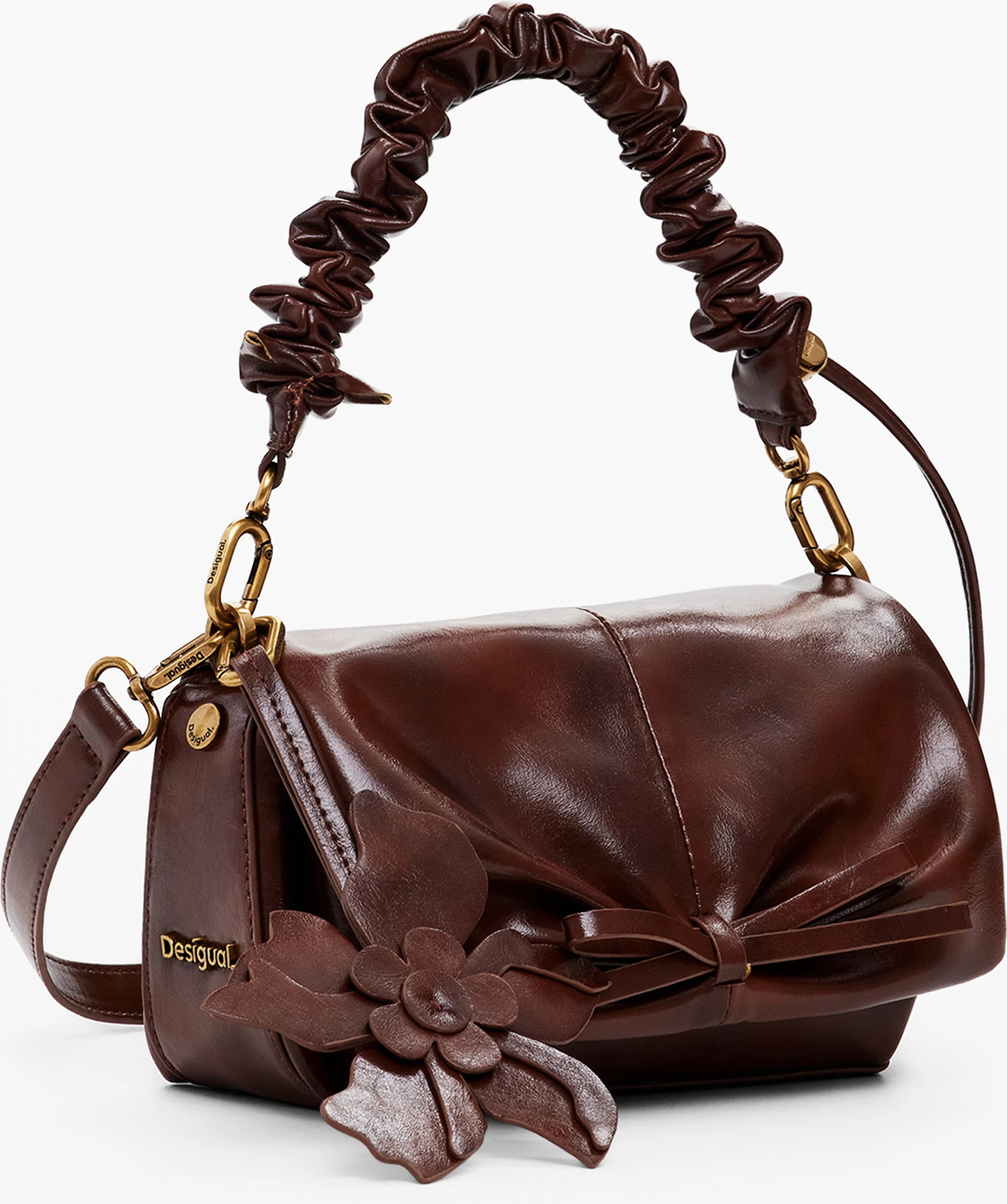 Çantë femra DESIGUAL VALENTINE NARON MINI BAG, kafe