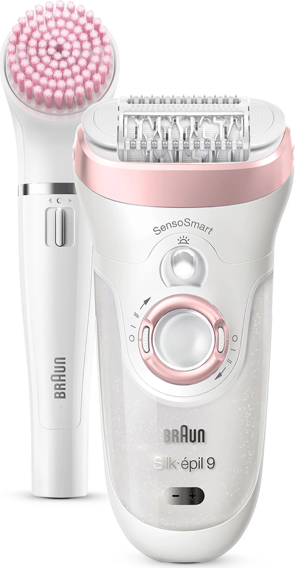 Set bukurie epilator Braun Silk-épil 9-995 9-në-1, FaceSpa, pa kabllo 50 min, Wet & Dry, me aksesorë set