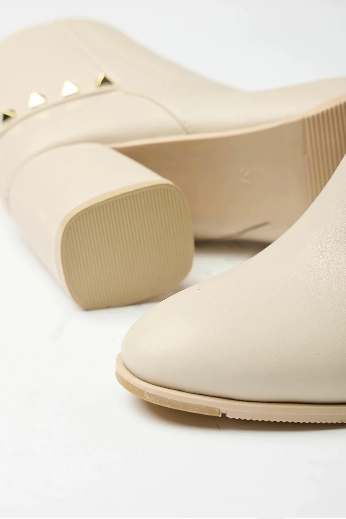 Çizme për gra, ngjyrë bezhë, Jumeon, MK1345025KR20-005