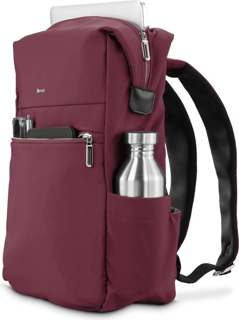 Çantë shpine Hama Ultimate 227060 për laptop 16.2 inç, e kuqe