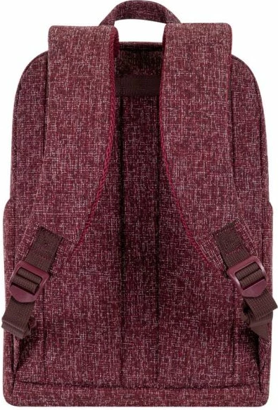 çantë shpine për laptop RIVACASE 7923, 13.3\", waterproof tweed, e kuqe