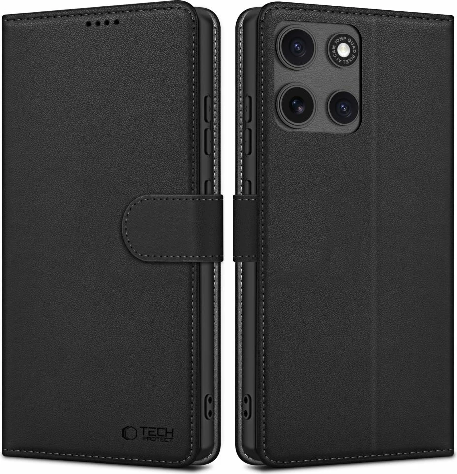 Mbështjellës Tech-Protect për Motorola Moto G15 / G15 Power, i zi