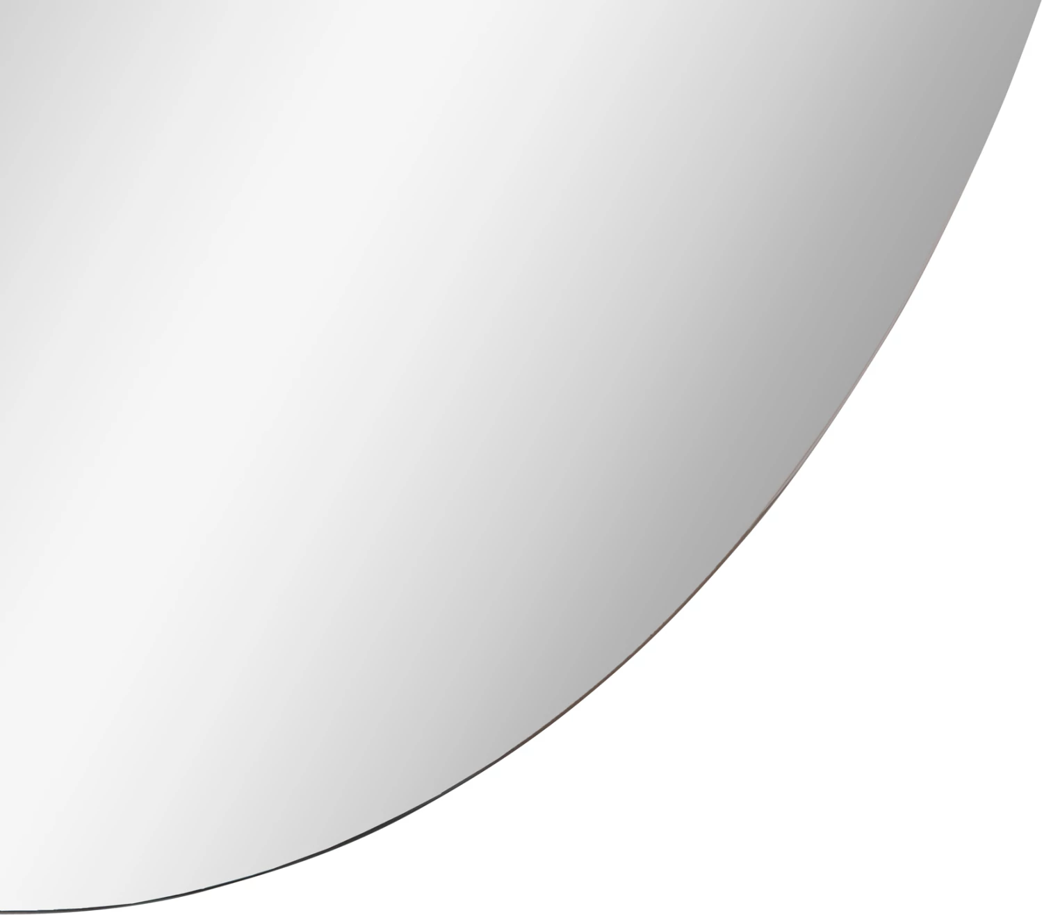 Pasqyrë ovale për mur, pa kornizë, FH4492, 60x80H cm.