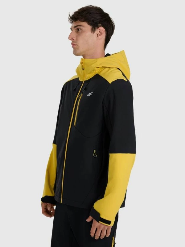 Jakne softshell për meshkuj 4F, e zezë