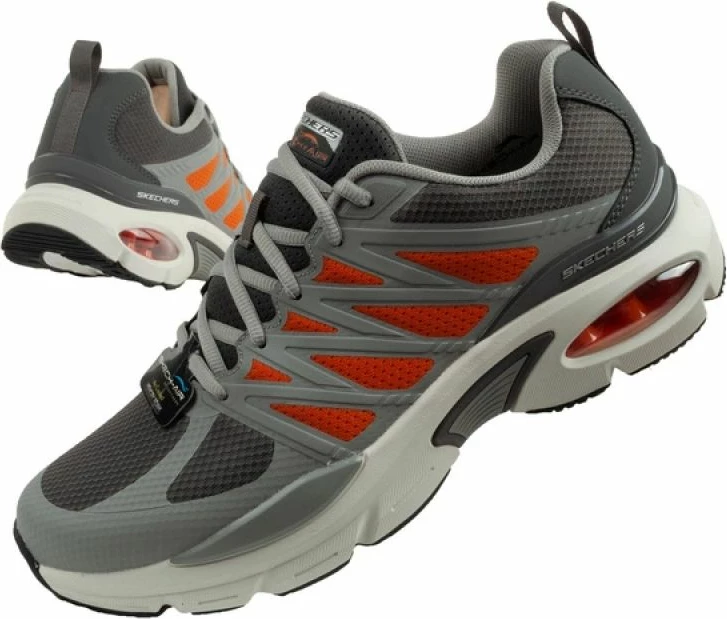 Atlete për meshkuj Skechers, gri