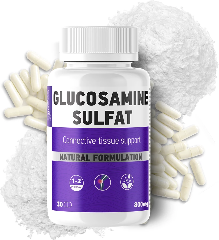 Glukozaminë  Sulfat – Suplement për Shëndetin e Kyçeve  30 caps