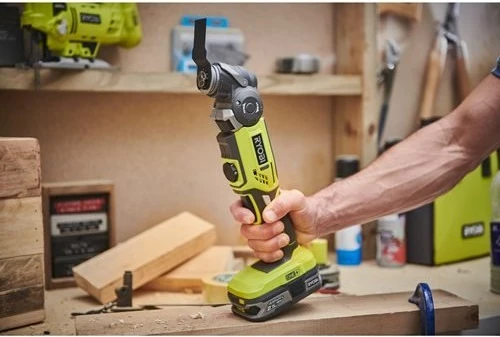 Multitool Ryobi R18MT-0 ONE+, 18V, 6 shpejtësi, pa kabllo, zi/gjelbër